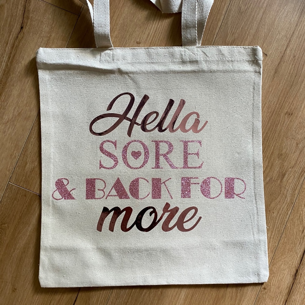 Canvas tote